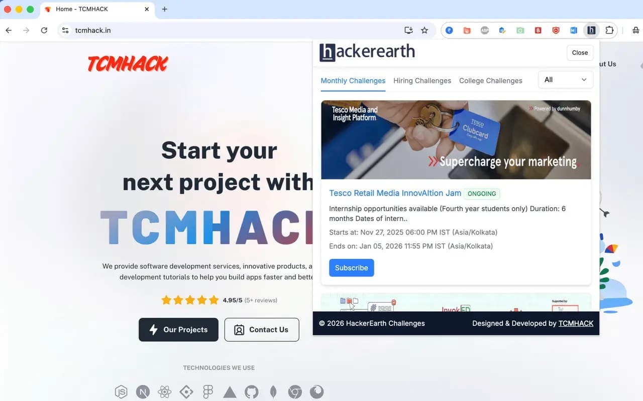 HackerEarth Challenges screenshot 1