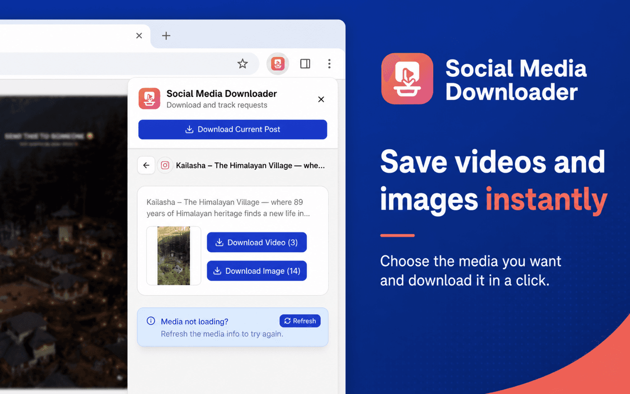 Social Media Downloader screenshot 2