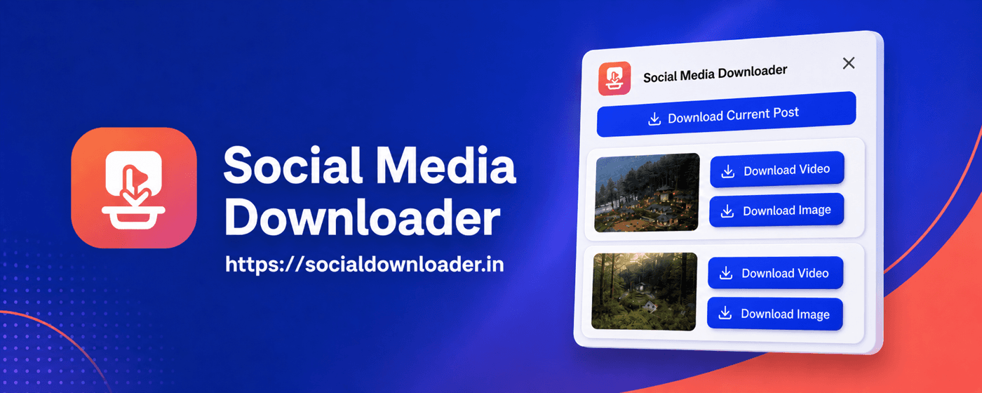 Social Media Downloader preview