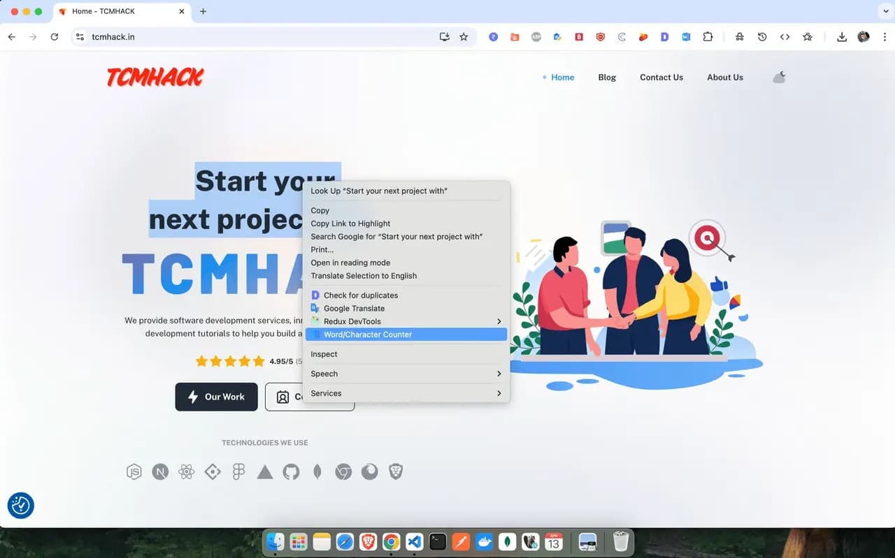 Word/Character Counter screenshot 2
