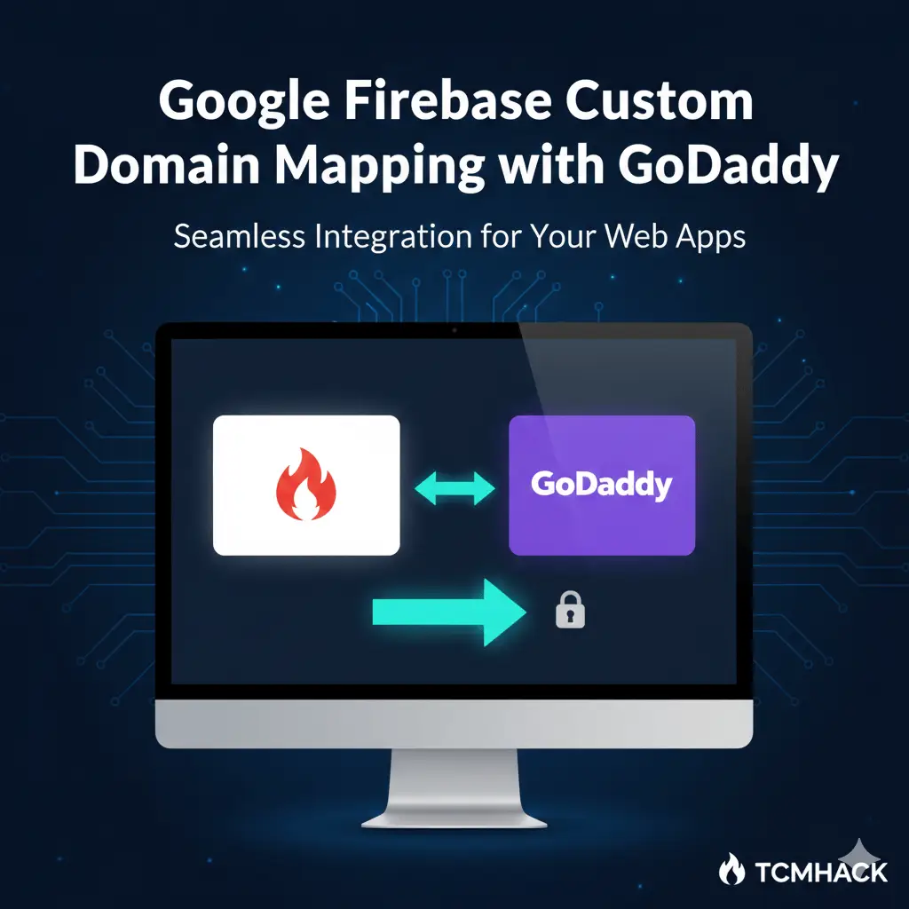 Google Firebase Custom Domain and Subdomain Setup with GoDaddy