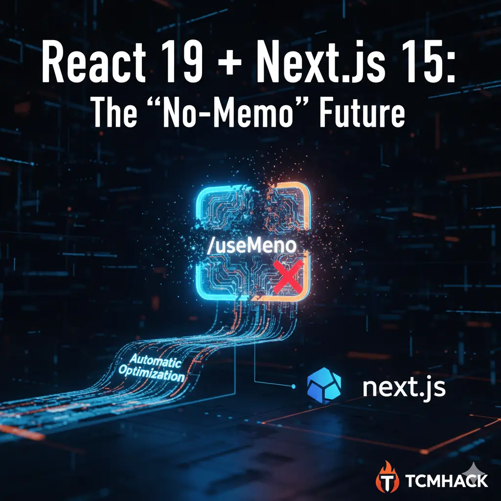 React 19 + Next.js 15: The “No-Memo” Future